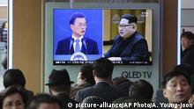 Nordkorea Südkorea innerkoreanische Gespräche Moon Jae-in und Kim Jong Un