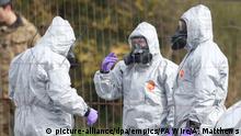 England Giftgasattacke auf Ex-Doppelagent Sergei Skripal in Salisbury 