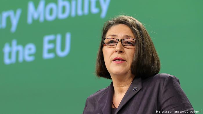  Brüssel EU-Kommission - Violeta Bulc (picture alliance/AA/D. Aydemir) 