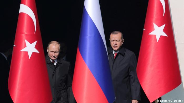 Türkei Recep Erdogan & Wladimir Putin in Ankara (Reuters/U. Bektas)