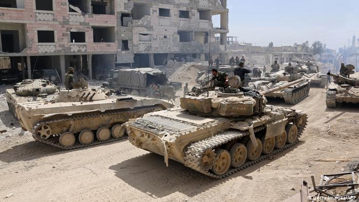 Tanques en Siria