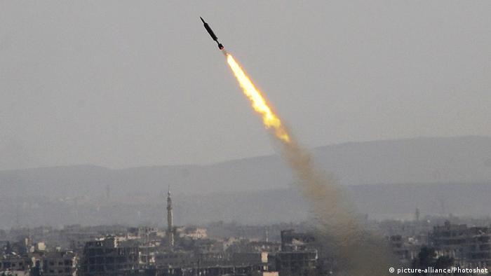 Syrien Raketenangriff (picture-alliance/Photoshot)