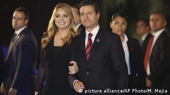 Peru Amerika-Gipfel in Lima - Mexikos Präsident Enrique Pena Nieto (picture alliance/AP Photo/M. Mejia)