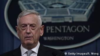 USA Militärschlag auf Syrien - Verteidigungsminister Mattis (Getty Images/A. Wong)