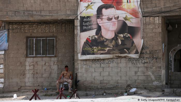 Syrien Regierungstruppen in Ost-Ghouta (Getty Images/AFP/Y. Karwashan)