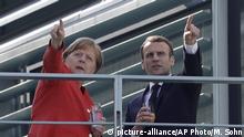Deutschland Französischer Präsident Emmanuel Macron in Berlin