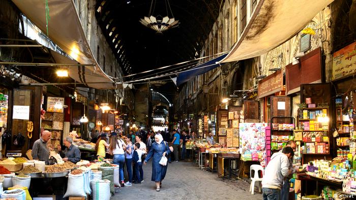 Syrien Der alte Markt in Damaskus (privat)