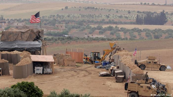 База армии США в Сирии
