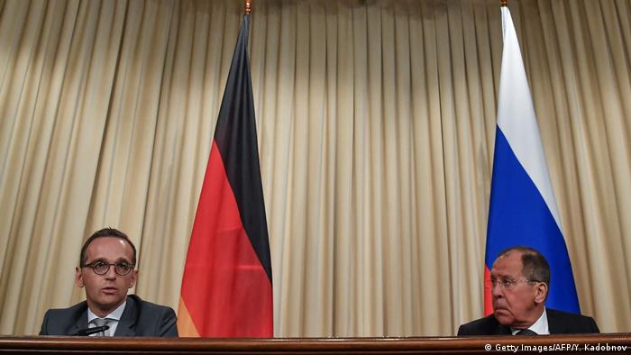 Außenminister Maas in Russland (Getty Images/AFP/Y. Kadobnov)