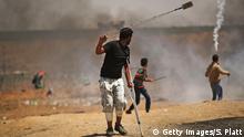 Gaza-Streifen Proteste von Palästinensern