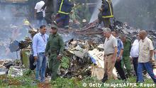 Kuba Havanna - Flugzeug beim Start abgestürzt: Präsident Miguel Diaz-Canel
