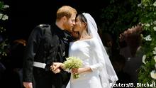 UK | Hochzeit Prinz Harry & Meghan Markle | Harry & Meghan vor der Kirche