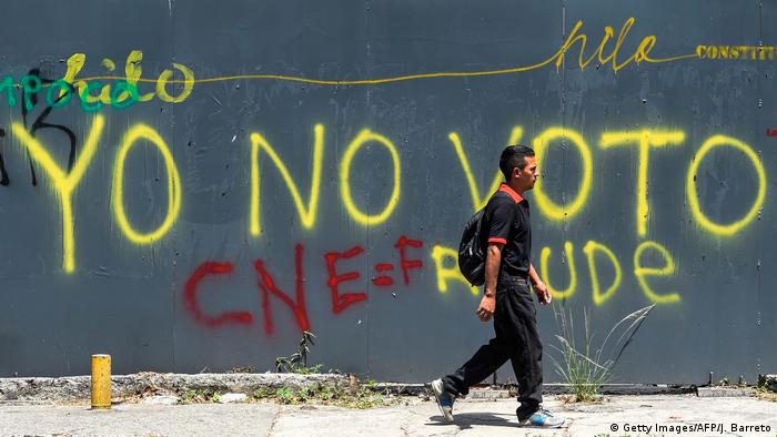 Venezuela Wahlen (Getty Images/AFP/J. Barreto)