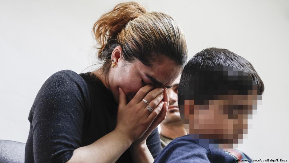 Belgien Mutter von Mawda Shawri, durch Polizeikugel getÃ¶tetes Kind