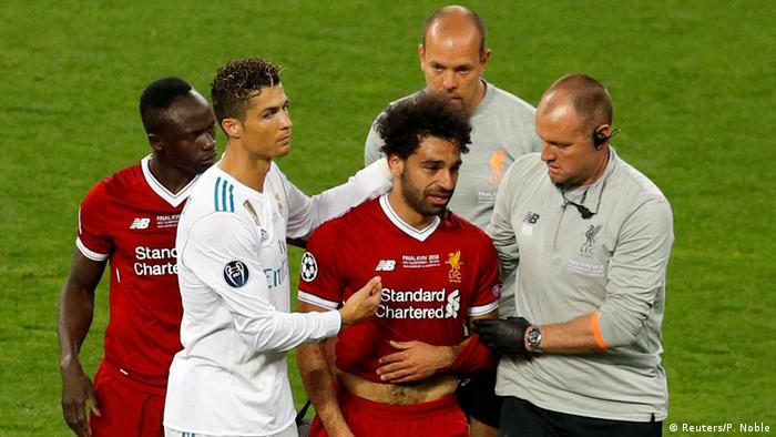 Champions League Final - Real Madrid v Liverpool - Verletzung Salah (Reuters/P. Noble)
