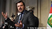 Rom Matteo Salvini Chef Lega Nord