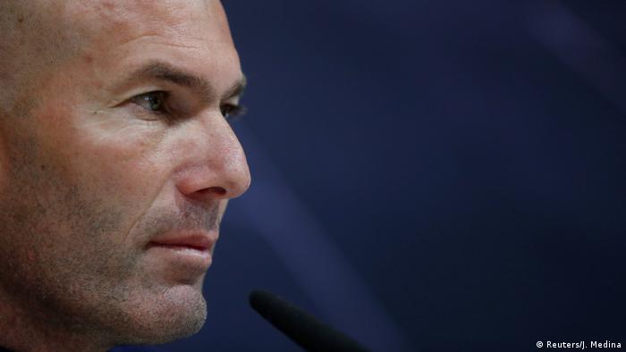 Spanien | Pressekonferenz - Zidane tritts als Trainer von Real Madrid zurck (Reuters/J. Medina)