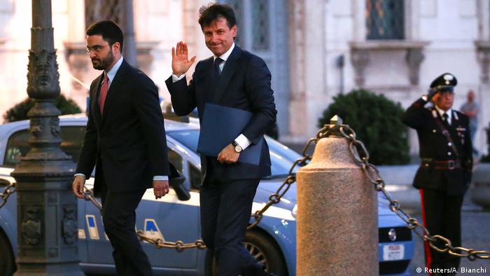 Italien Regierungsbildung | Giuseppe Conte, designierter Premierminister (Reuters/A. Bianchi)