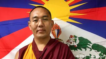 Taiwan- Dzogchen Khenpo Jampal Tibetanischer Konkressabgeordneter der Central Tibetan Administration (DW/T. Tzung Han)