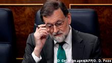 Spanien Madrid - Misstrauensantrag gegen spanischen Ministerpräsidenten Rajoy