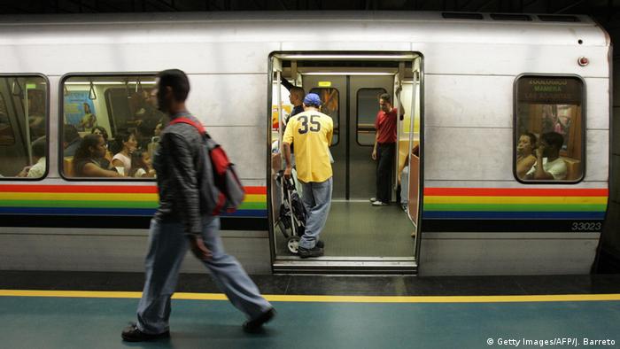 В метро Каракаса