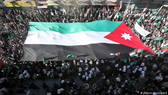Jordanien Proteste (picture-alliance/dpa)