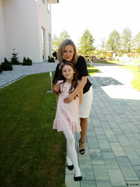 Malgorzata Greber şi fiica ei Martyna 