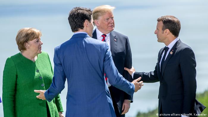 G7-Gipfel in Kanada (picture-alliance/dpa/M. Kappeler)