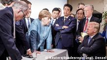 G7 Gipfel Kanada Merkel vs Trump (Reuters/Bundesregierung/J. Denzel)