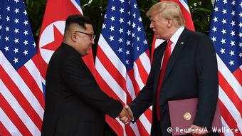 Singapur Gipfel Kim Jong Un Donald Trump (Reuters/A. Wallace)