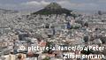 Athen Überblick Stadtübersicht Panorama Lycabettos Hügel Griechenland (picture-alliance/dpa/Peter Zimmermann)