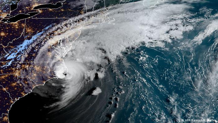 Satellite view of Hurricane Dorian on the US coast (AFP/Rammb/Noaa/Ho)