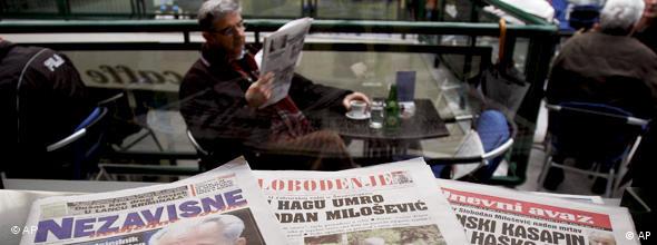 NO FLASH Medien in Bosnien (AP)