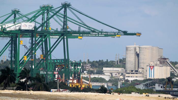 Kuba Wirtschaft Sonderwirtschaftszone Mariel Hafen