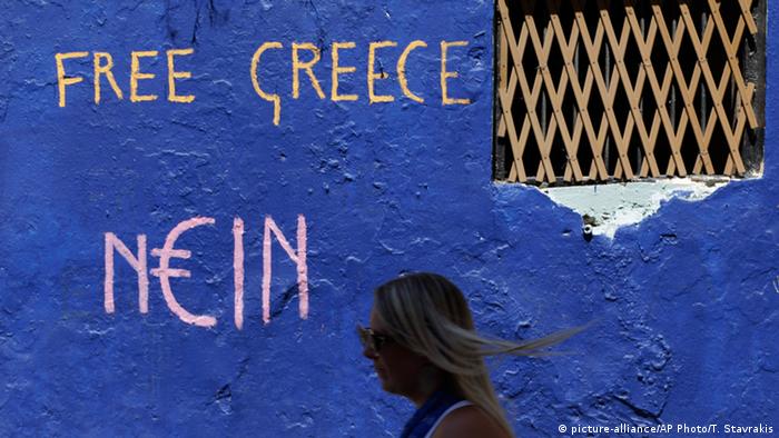 Mjedis dashamirës për reforma? Një fasadë shtëpie në Athinë.