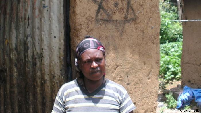 An Ethiopian Jewish woman in Gonder.