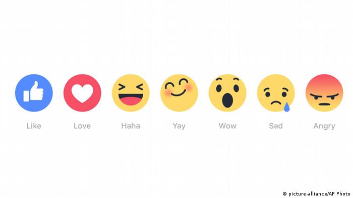 Neue Emoji-Buttons von Facebook