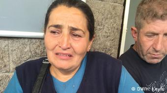 Türkei Ankara Krankenhaus Numune Gönül Mutter von einer verletzten Frau