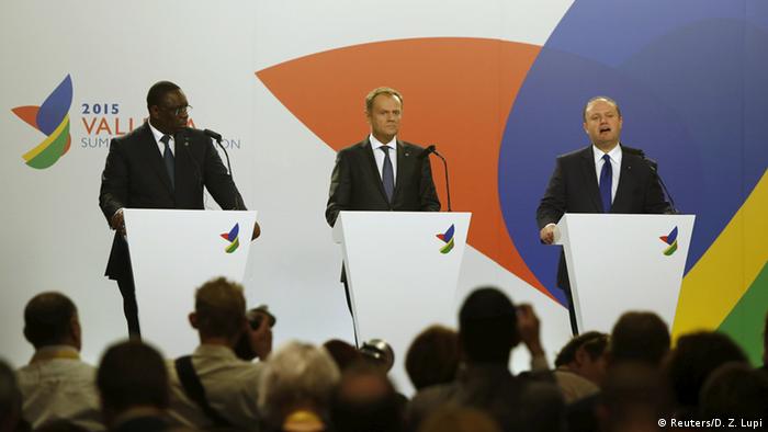 Malta EU Afrika Gipfel Abschluss-PK