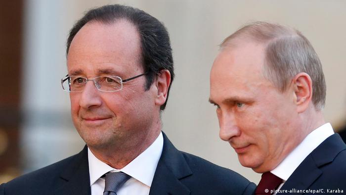 روسیه و فرانسه حملات علیه داعش را هماهنگ می‌کنند