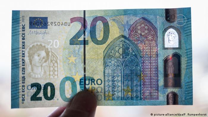 Нова банконота номіналом у 20 євро