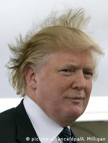 USA Donald Trump Präsidentschaftskandidat Haare Frisur