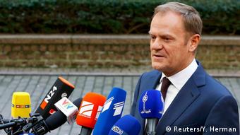 Belgien EU Gipfel in Brüssel - Donald Tusk 
