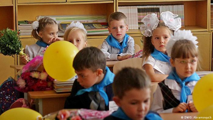 Ukraine Schulkinder