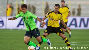 Fußball Testspiel Borussia Dortmund - Jeonbuk Hyundai Motors FC in Dubai