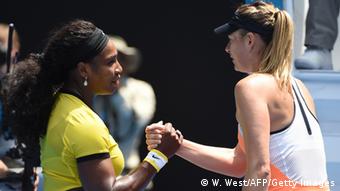Australian Open Serena Williams und Maria Sharapova in Melbourne Park