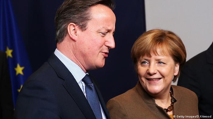 EU Gipfel Brüssel David Cameron Angela Merkel 