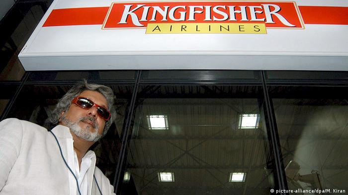 Mallya's Kingfisher Airlines was grounded in October 2012 after the company failed to pay pilots and engineers for months