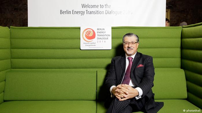 On the Green Energiewende Sofa in Berlin: Adnan Amin, Director General of the Abu Dhabi based International Renewable Energy Agency (IRENA)
Foto: BSW-Solar