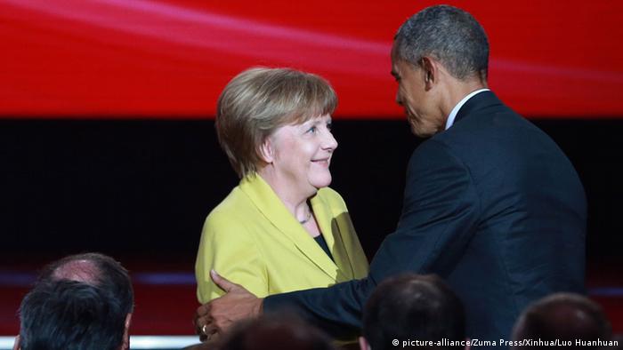 Merkel dhe Obama në Panairin e Hannoverit